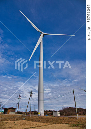 北潟湖・風力発電 86761046