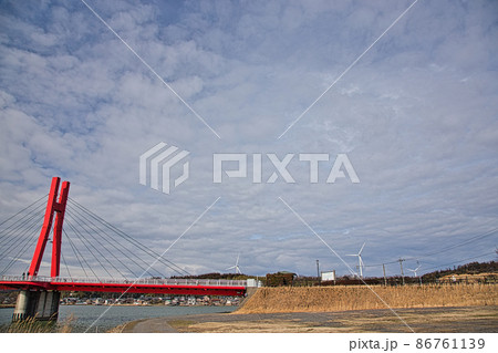 北潟湖・風力発電 北潟湖・風力発電 86761139
