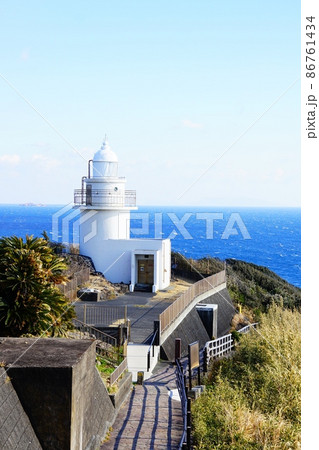 伊豆半島 石廊崎 石廊埼灯台 伊豆半島 石廊崎 石廊埼灯台 86761434
