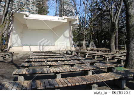 仙台市　勾当台公園　野外音楽堂　冬 86765257