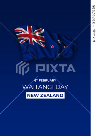 New Zealand Waitangi day greetings card 86767966
