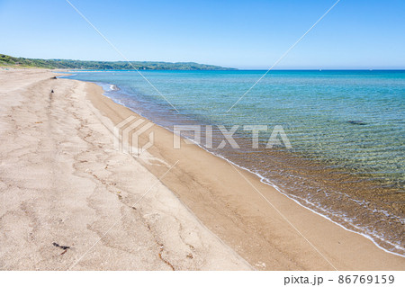 【新潟県】 佐渡島 限りなく透明な素浜海水浴場 【新潟県】 佐渡島 限りなく透明な素浜海水浴場 86769159