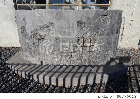 旧日立航空機立川工場変電所の給水塔の一部 86770018