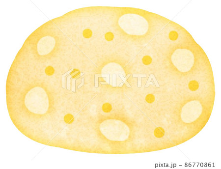 手書き風の和菓子　おはぎ　ぼたもち 86770861