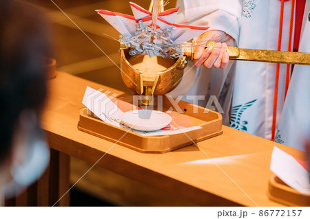 結婚式 挙式 和式 親族盃の儀 結婚式 挙式 和式 親族盃の儀 86772157