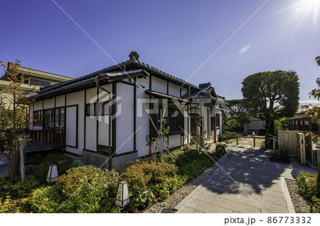 甲府　旧堀田家住宅（堀田古城園）　山梨県甲府市 86773332