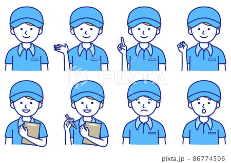 人 シャツ シャツ 襟 帽子 Ai 素材 イラスト ベクターのイラスト素材