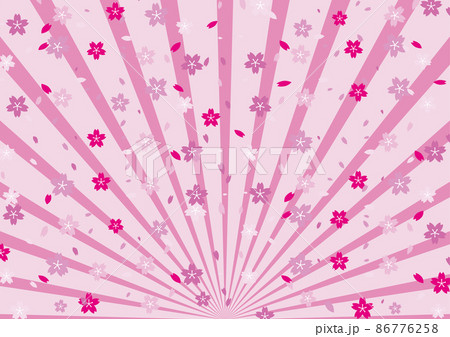 桜の背景 86776258