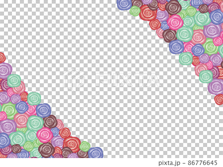 薔薇(バラ)の背景 薔薇(バラ)の背景 86776645
