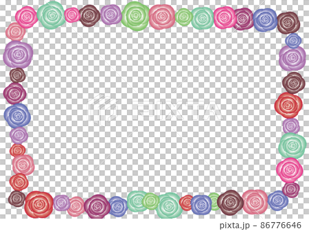 Rose frame Rose frame 86776646