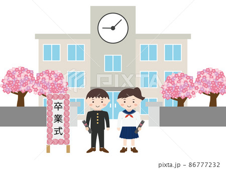 卒業式 86777232