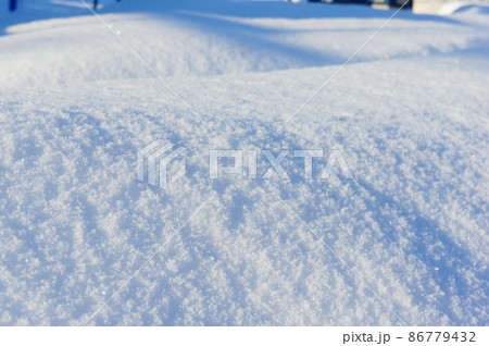雪の接写 86779432
