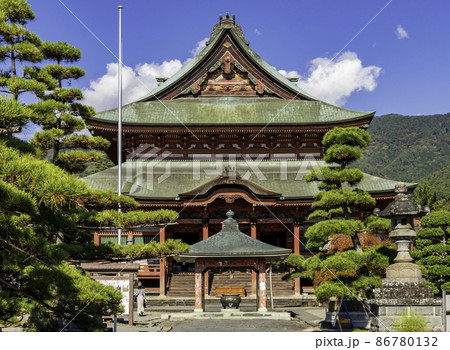 甲府　甲斐善光寺　金堂　山梨県甲府市 86780132