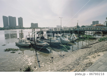 Landscape photo film: street life in Ho Chi Minh city. Time: Tusday February 1, 2022. Location: Ho Chi Minh City. Landscape photo film: street life in Ho Chi Minh city. Time: Tusday February 1, 2022. Location: Ho Chi Minh City. 86780218