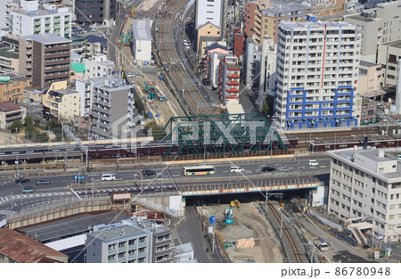 阪急中津駅付近 86780948