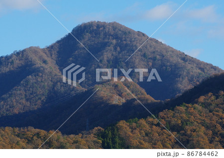 晩秋の日野山 福井県越前市 晩秋の日野山 福井県越前市 86784462
