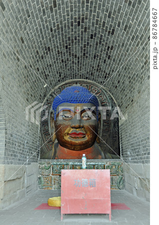 シルクロード 中国 河西回廊 陝西省 平凉 大仏寺 磨崖大仏寺院、仏教寺院、石窟寺院、境内、唐、唐代 シルクロード 中国 河西回廊 陝西省 平凉 大仏寺 磨崖大仏寺院、仏教寺院、石窟寺院、境内、唐、唐代 86784667
