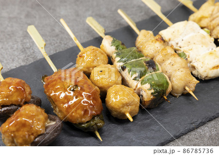 美味しい焼き鳥盛り合せ 美味しい焼き鳥盛り合せ 86785736