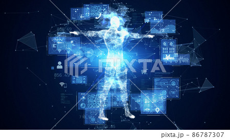 人体とネットワーク 86787307
