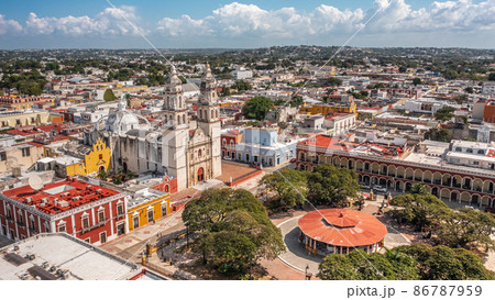 Aerial view of Campeche 86787959