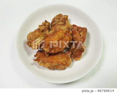 自家製のカリッとした唐揚げ 86788614
