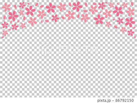 Only on the side of the cherry blossom frame Only on the side of the cherry blossom frame 86792150