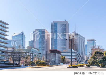「東京都」霞が関・官庁街の風景 86794096