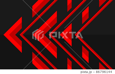 Abstract red arrow geometric direction on grey design modern futuristic background vector Abstract red arrow geometric direction on grey design modern futuristic background vector 86796144