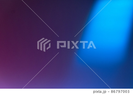 Ultraviolet background. Defocused neon light. UV led rays. Blur pink blue color gradient smooth glow beam pattern on dark abstract mask layer. Ultraviolet background. Defocused neon light. UV led rays. Blur pink blue color gradient smooth glow beam pattern on dark abstract mask layer. 86797003