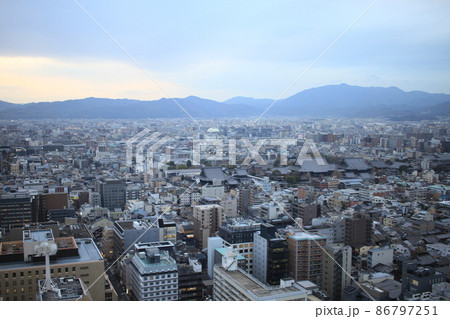 京都タワーからの景色 京都タワーからの景色 86797251