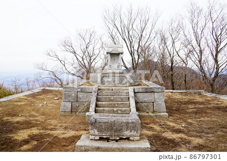 筑波連山　足尾山　山頂　足尾神社本宮 86797301