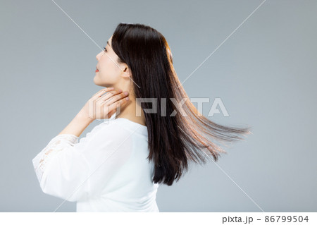 女性　髪　ビューティー 86799504