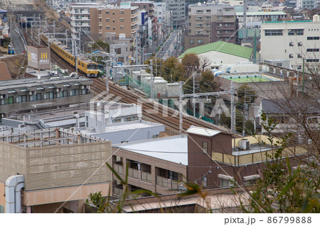 弘明寺公園からの京浜急行 86799888