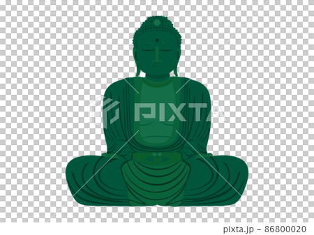 大仏　鎌倉の大仏・銅造阿弥陀如来坐像 86800020