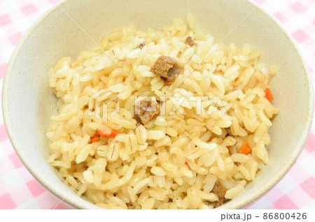 じゃこ天炊き込みご飯 じゃこ天炊き込みご飯 86800426