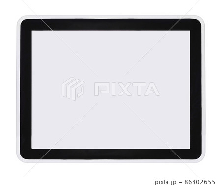 tablet computer isolated on the backgrounds tablet computer isolated on the backgrounds 86802655