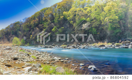 春の河原 春の河原 86804592