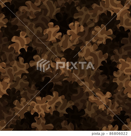 Digital camouflage seamless pattern. Abstract army or hunting masking ornament 86806022