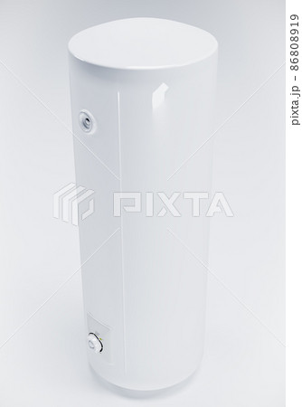 3d model of water heater Isolated on white background 3d model of water heater Isolated on white background 86808919