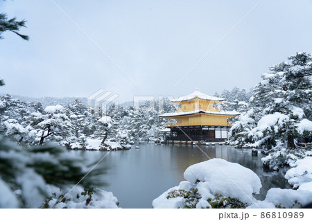 雪の金閣寺_033 雪の金閣寺_033 86810989