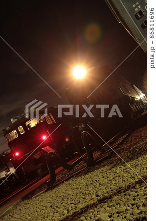 夜の碓氷峠鉄道文化むらに佇む保存車両たち(横川ナイトパーク) 86811696