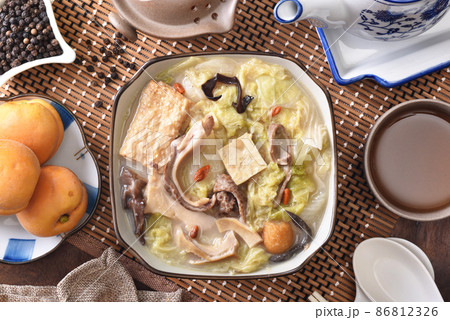 Pepper pork stomach soup Pepper pork stomach soup 86812326