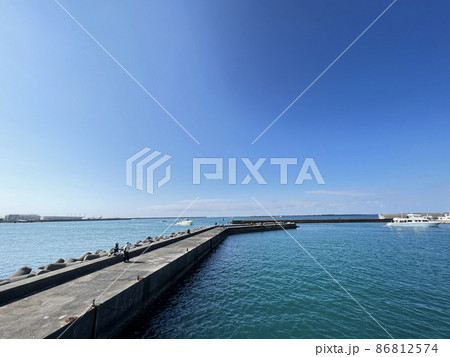 沖縄 那覇三重城から見た風景 沖縄 那覇三重城から見た風景 86812574