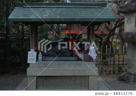 北野天満宮のなで牛 北野天満宮のなで牛 86813276