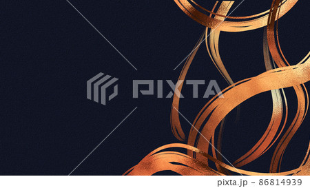 背景 テクスチャ 高級感 金色 金屏風 金紙 86814939