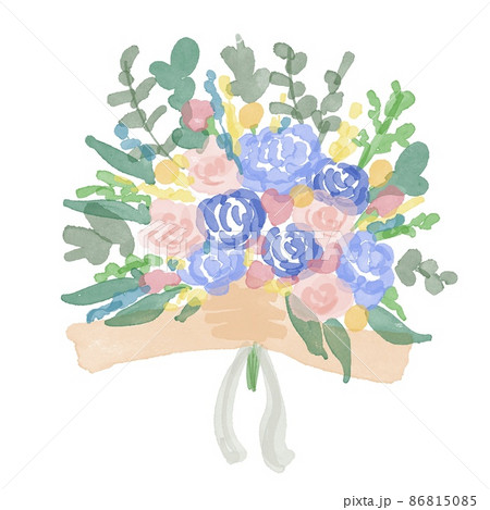 ☆AIアート☆　花と少女の水彩タッチ絵画　額付き ☆AIアート☆ 花と少女の水彩タッチ絵画 額付き ☆AIアート☆ 花