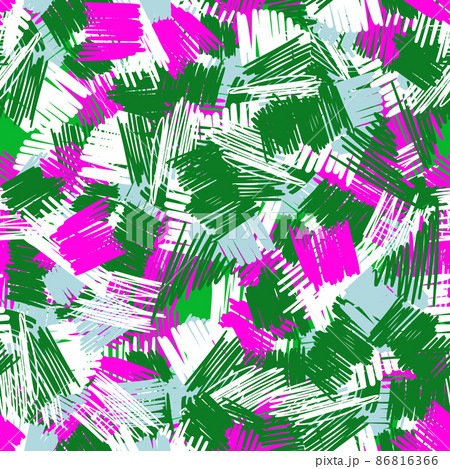 Abstact brush strokes seamless pattern. Cross Hatching. Urban wallpaper. Grunge backdrop. 86816366