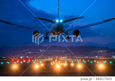 《大阪府》航空機・大阪国際空港 《大阪府》航空機・大阪国際空港 86817005