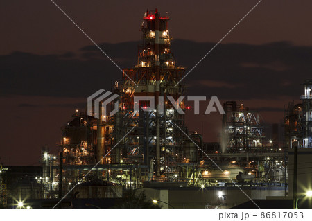 川崎の工場夜景 86817053