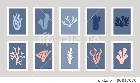 Group of prints for wallpaper decor. 86817070